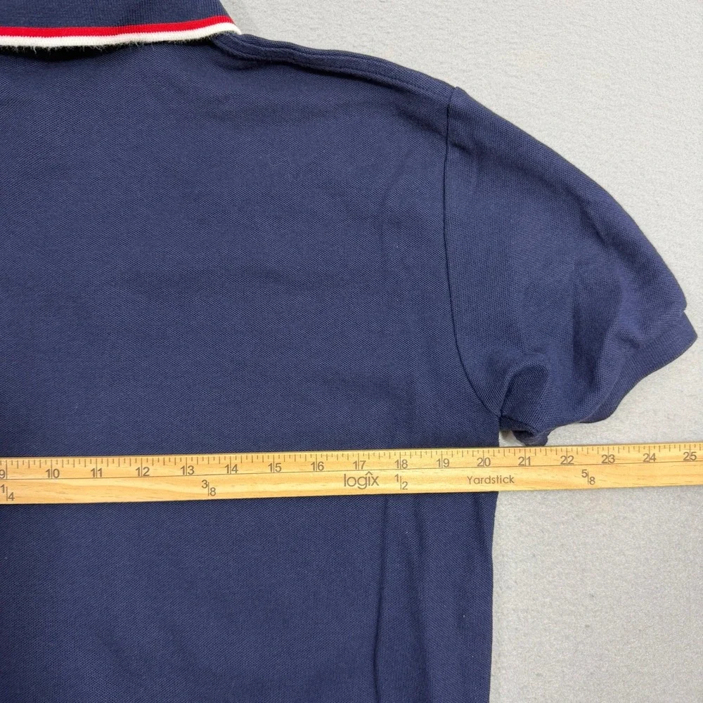 Vintage Polo Ralph Lauren Polo Medium Blue US Open 2009 Big Pony Short Sleeve